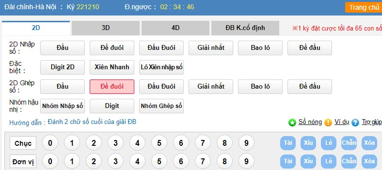 Cách đánh đề chuẩn 100 % theo hiệu số giữa giải đặc biệt