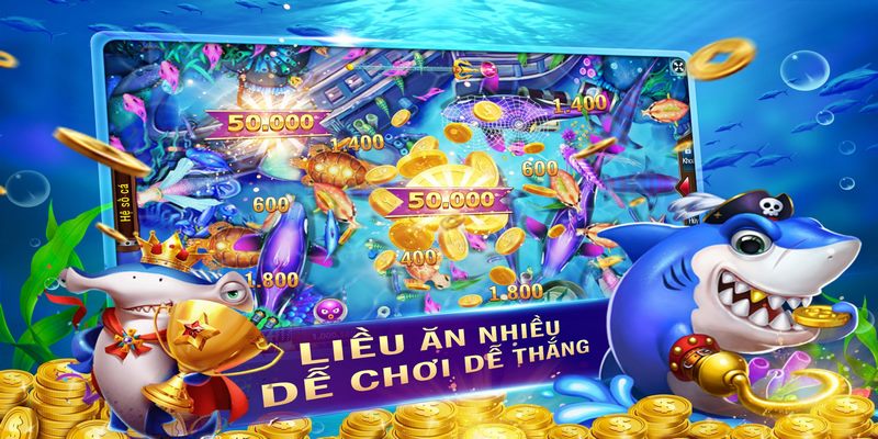 Chơi bắn cá xèng trực tuyến nhận thưởng cực hấp dẫn