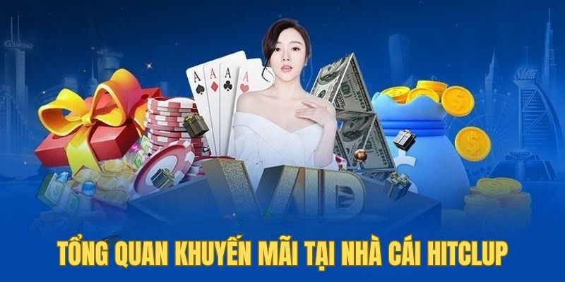 Các loại khuyến mãi Hitclub đang triển khai hiện nay