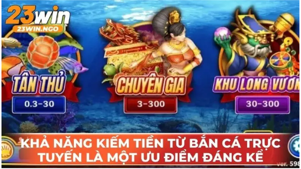 Bắt Đầu Chơi Bắn Cá 23WIN