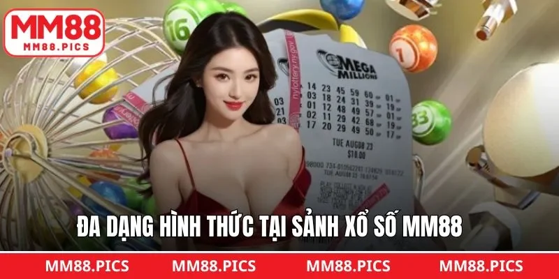 ưu điểm chính là kho đài xổ số phong phú