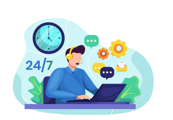 Hỗ trợ khách hàng 24/7