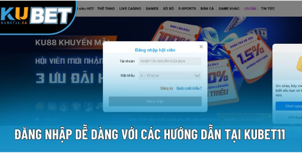 Hướng Dẫn Đăng Nhập kubet11 Dễ Dàng