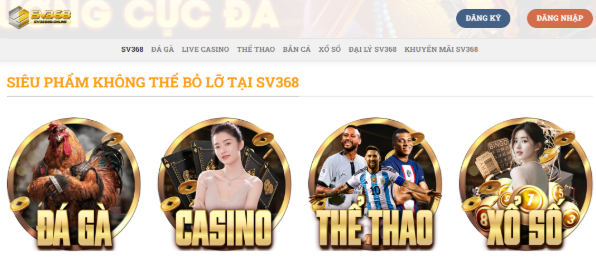 Kho game giải trí đa dạng