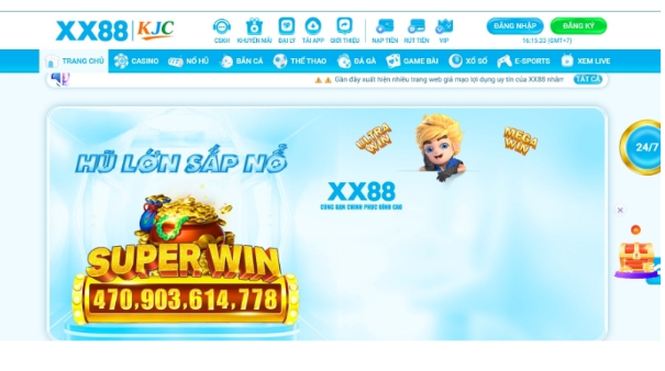Kho game tại XX88 được đầu tư đảm bảo chất lượng