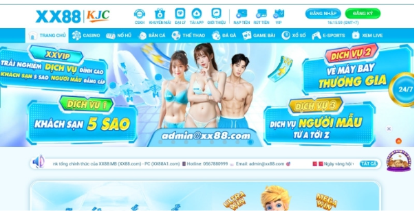 Truy cập vào trang chủ chính thức XX88 qua link an toàn