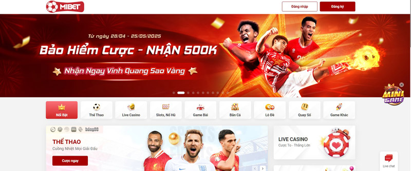 Khuyến mãi đặc biệt dành cho người chơi thể thao mibet
