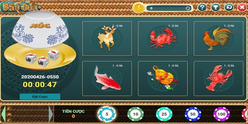 Luật chơi Bầu Cua Tôm Cá SunWin chi tiết
