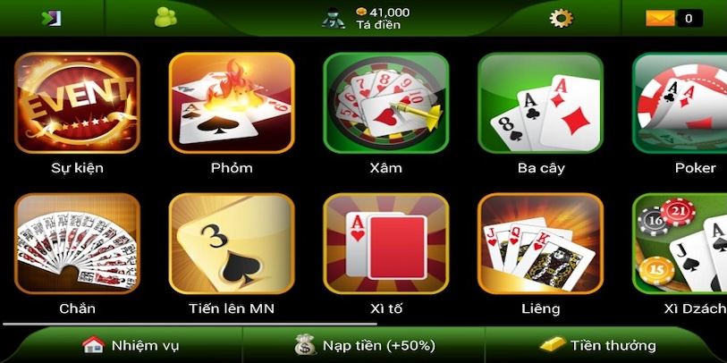 Những tựa game bài hot nhất tại trang PG88 hiện nay