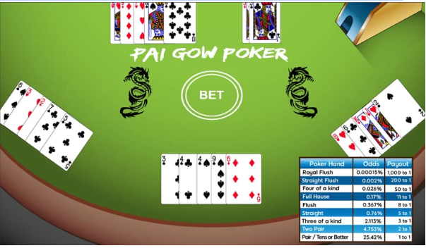 Các chiến thuật và mẹo chơi Pai Gow Poker