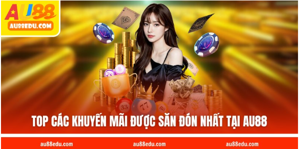 Các loại khuyến mãi nổi bật tại Au88