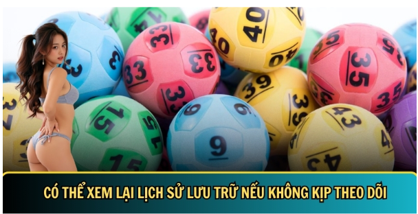 Có thể xem lại lịch sử lưu trữ nếu không kịp theo dõi