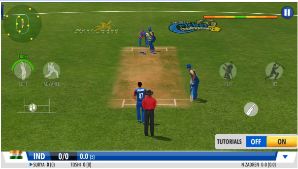 Hướng Dẫn Chơi World Cricket Championship 3