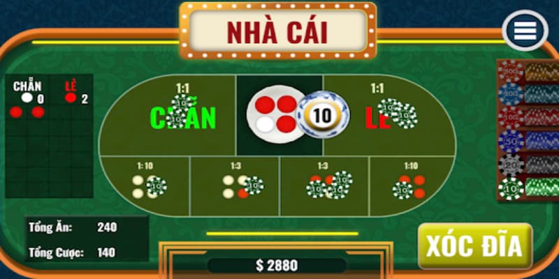 Luật chơi cơ bản nhất trong game xóc đĩa tại 77Ball
