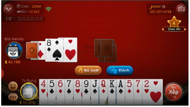 Luật chơi game bài tiến lên BJ88