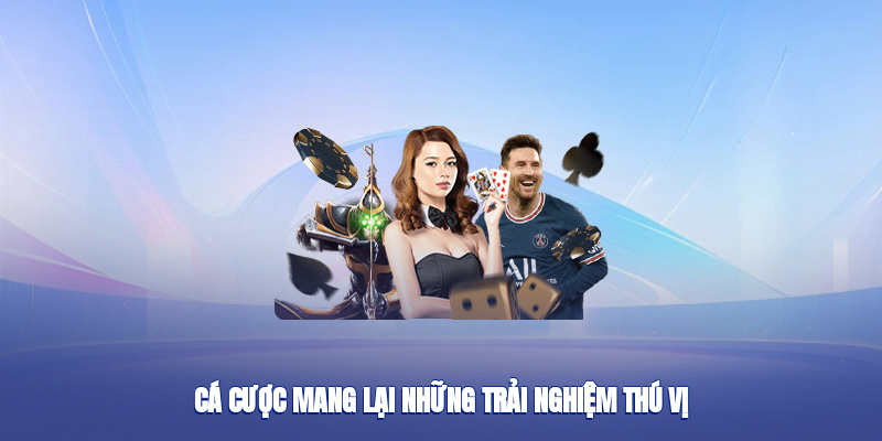 Cá cược mang lại những trải nghiệm thú vị