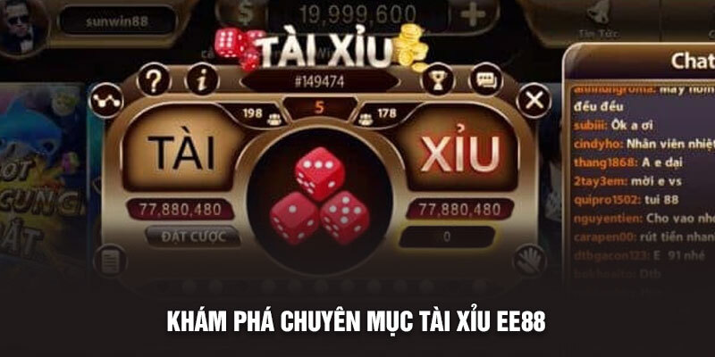 Cách chọn bàn cược hợp lý trong game tài xỉu EE88