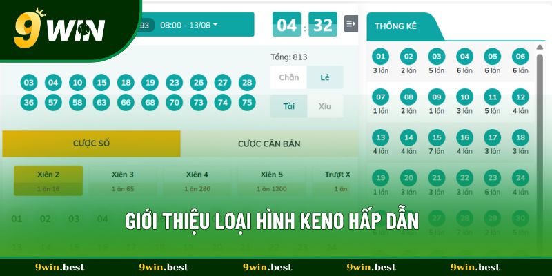 Giới thiệu loại hình keno hấp dẫn
