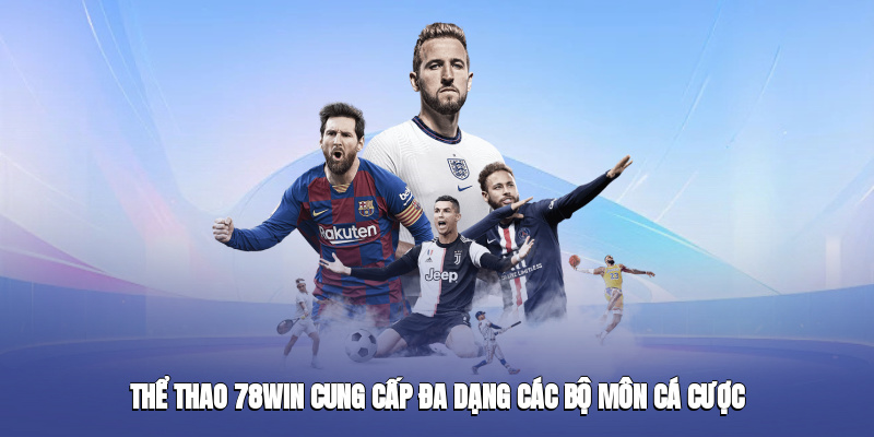 Thể thao 78win cung cấp đa dạng các bộ môn cá cược