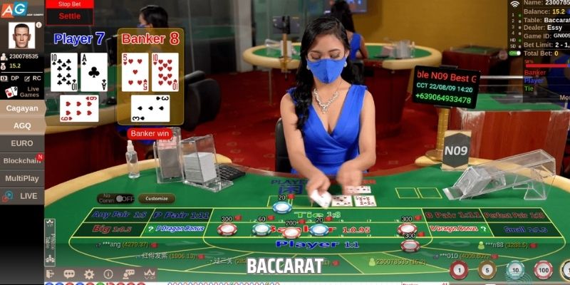 Baccarat là một trong những tựa game cá cược HOT