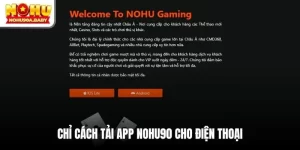 Hướng dẫn tải Nohu90 – Cài siêu nhanh, chơi siêu đã