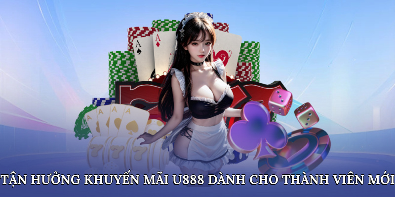 Tận hưởng khuyến mãi u888 dành cho thành viên mới