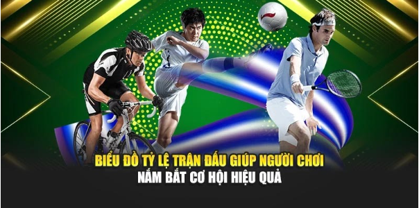 Biểu đồ tỷ lệ trận đấu giúp người chơi nắm bắt cơ hội hiệu quả