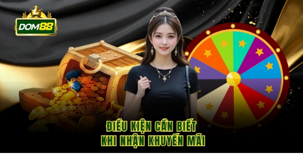 Điều kiện cần biết khi nhận khuyến mãi