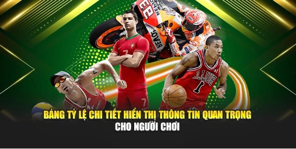 Bảng tỷ lệ chi tiết hiển thị thông tin quan trọng cho người chơi