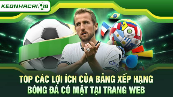 Lợi ích khi theo dõi bảng xếp hạng tại KQBD