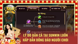 Vì sao trò bắn cá Sunwin liên tục lôi cuốn đông đảo game thủ trải nghiệm. Vì sao trò bắn cá Sunwin liên tục lôi cuốn đông đảo game thủ trải nghiệm.