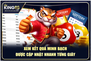 Xem kết quả minh bạch được cập nhật nhanh từng giây