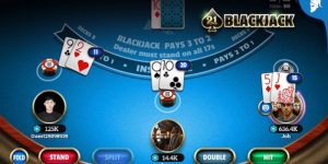 Bàn chơi Blackjack 3D trên win55 dễ thao tác và sống động. Bàn chơi Blackjack 3D trên win55 dễ thao tác và sống động.