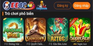 EE88 VT nổi tiếng là sân chơi cá cược minh bạch, hiện đại số 1