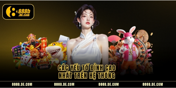 Các yếu tố đỉnh cao nhất trên hệ thống 