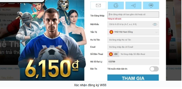 Đăng ký trên di động và máy tính