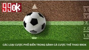Các loại cược phổ biến trong sảnh cá cược thể thao 99OK Các loại cược phổ biến trong sảnh cá cược thể thao 99OK