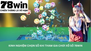 Kinh nghiệm chọn số khi tham gia chơi xổ số 78Win Kinh nghiệm chọn số khi tham gia chơi xổ số 78Win