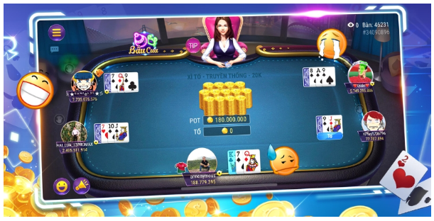 Các hành động trong bài xì tố