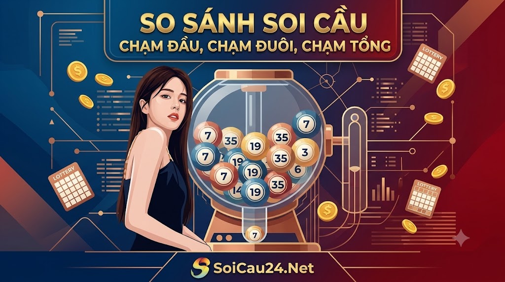 So sánh soi cầu chạm đầu chạm đuôi chạm tổng
