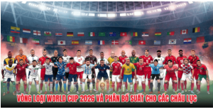 Vòng loại World Cup 2026 và phân bổ suất cho các châu lục Vòng loại World Cup 2026 và phân bổ suất cho các châu lục