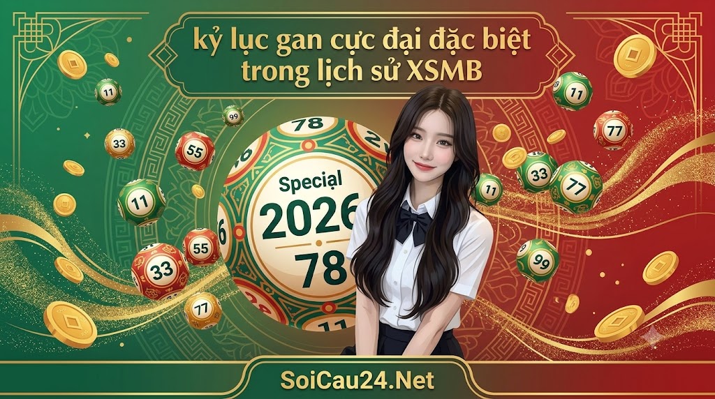 kỷ lục gan cực đại đặc biệt trong lịch sử XSMB